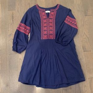 Vineyard Vines Navy Boho Dress